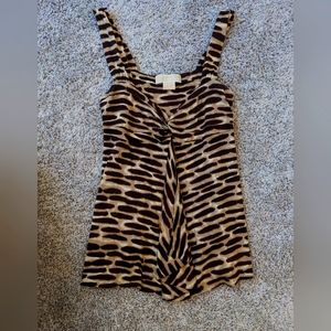 Michael Kors print top